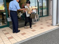 チラシ配布　 2024年9月30日 ハトマート北条店